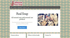 Desktop Screenshot of johnsonpuresoap.com